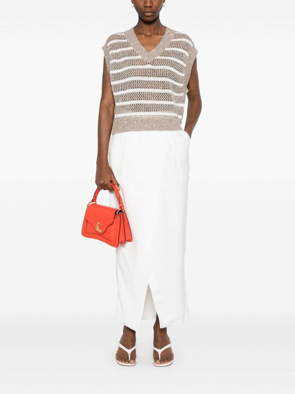 BRUNELLO CUCINELLI buy online Jupe Midi - Beige