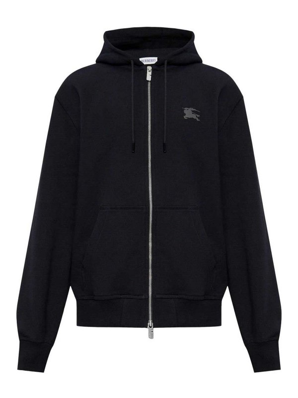 BURBERRY: Sweatshirts & Sweaters - Equestrian Knight Cotton Hoodie