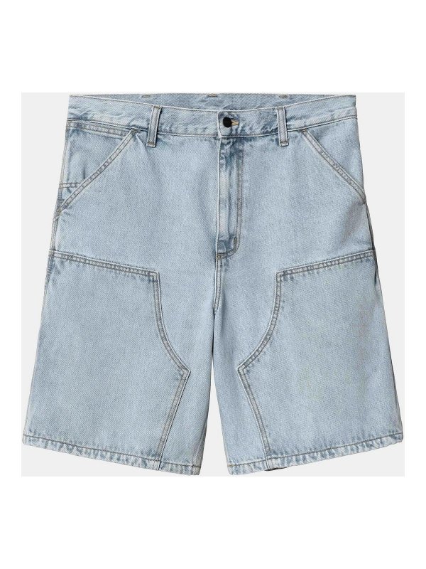 CARHARTT: Hosen Shorts - Shorts - Weiß