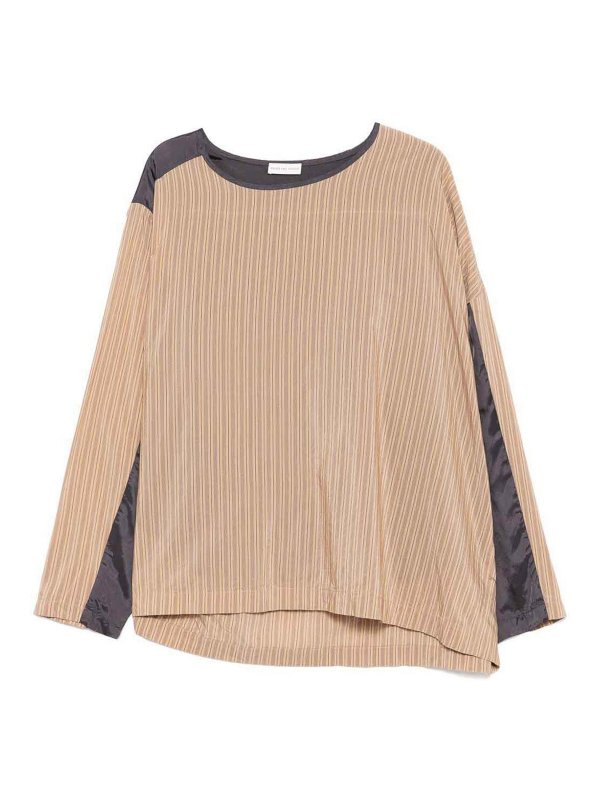 DRIES VAN NOTEN: Blusas - Blusa - Marrón