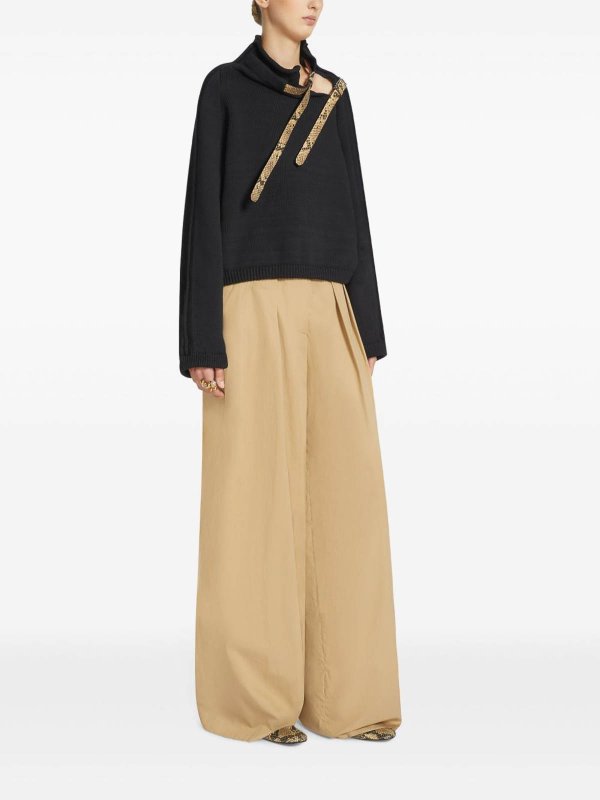 Pantaloni a gamba larga shop online: DRIES VAN NOTEN