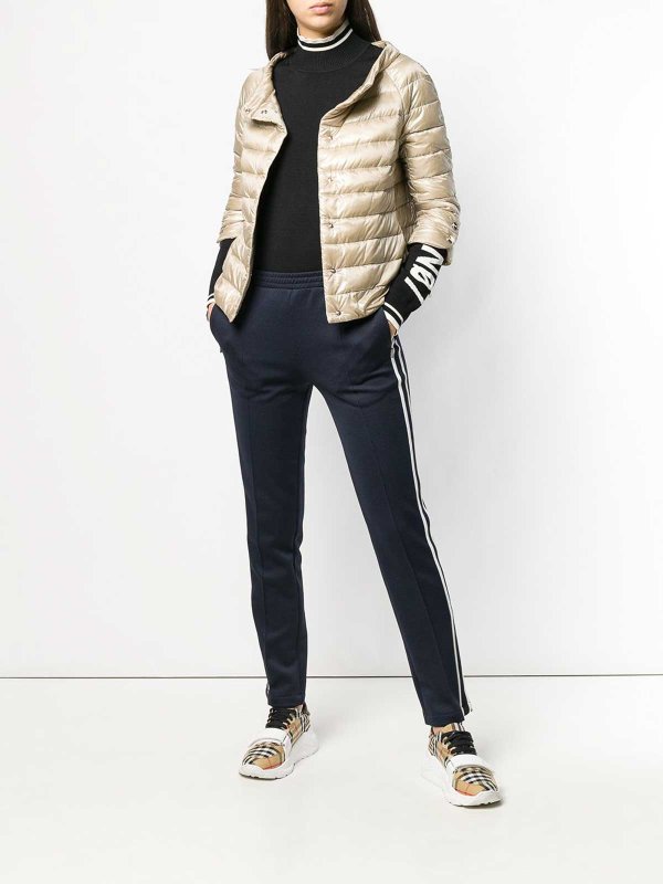 HERNO: casual jackets online - Short Cropped Sleeve Jacket