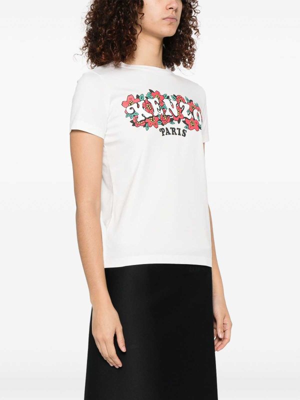 Camiseta - Blanco shop online: KENZO