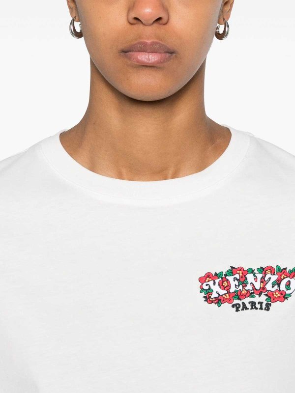Camiseta - Blanco shop online: KENZO