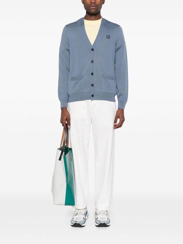 MAISON KITSUNÉ buy online Bold Fox Head Cardigan