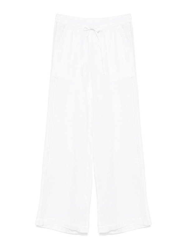 P.A.R.O.S.H.: カジュアルトラウザー - カジュアルパンツ - 白