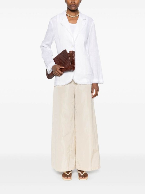 The Best Shops P.A.R.O.S.H.: Pantalons casual - Pantalons Décontractés - Beige