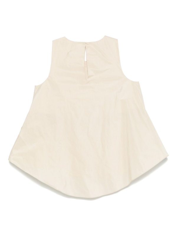 P.A.R.O.S.H.: Tops y camisetas sin mangas online - Top - Beis