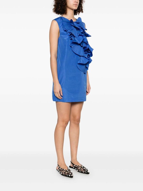 P.A.R.O.S.H.: Robe de cocktail online - Robe Courte - Bleu