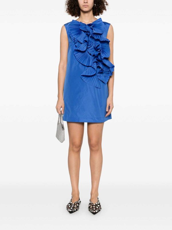 Robe Courte - Bleu shop online: P.A.R.O.S.H.