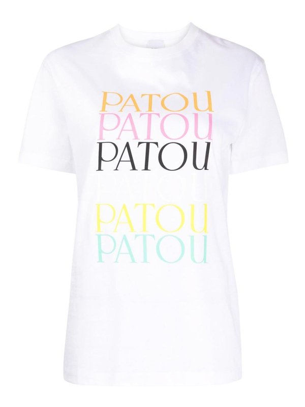 PATOU: T-shirts - T-Shirt - Blanc