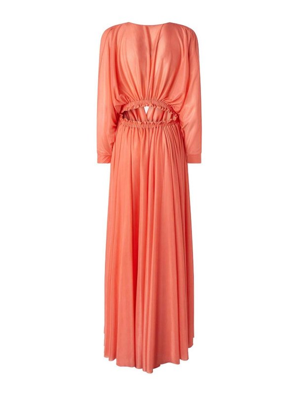 Pinko: maxi dresses online - Ruched Maxi Dress