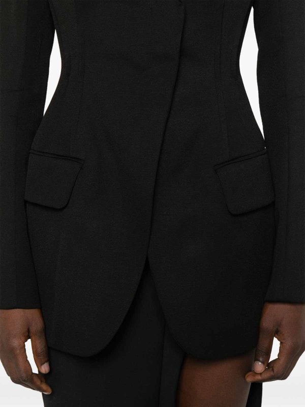 The Best Shops SPORTMAX: カジュアルジャケット - カジュアルジャケット - 黒