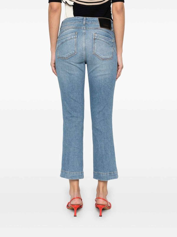 The Best Shops SPORTMAX: ブーツカットジーンズ - ブーツカットジーンズ - ブルー