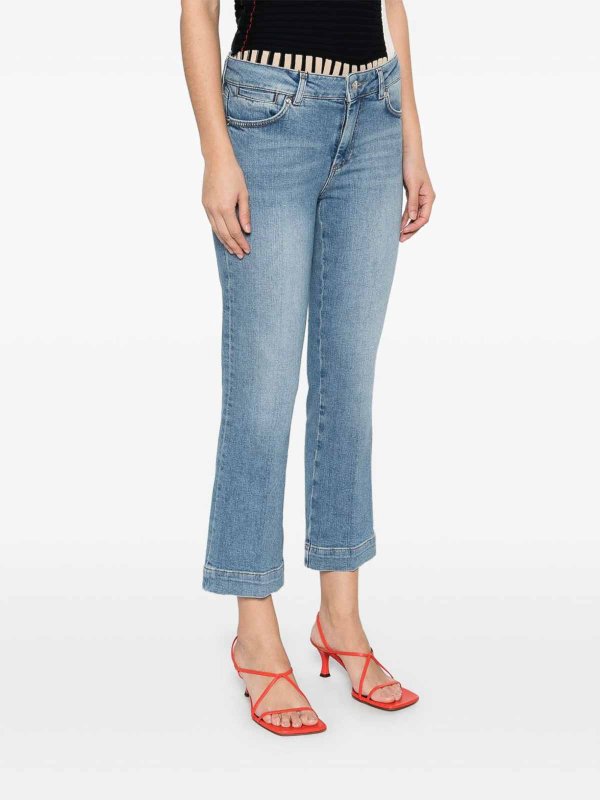 ブーツカットジーンズ - ブルー shop online: SPORTMAX