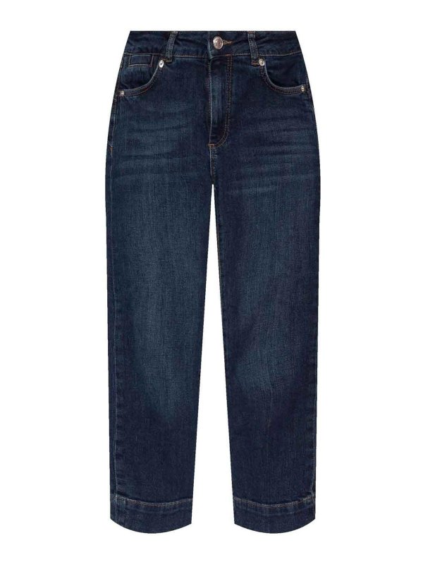 SPORTMAX: Jeans boot-cut - Jeans Boot-Cut - Lavado Oscuro