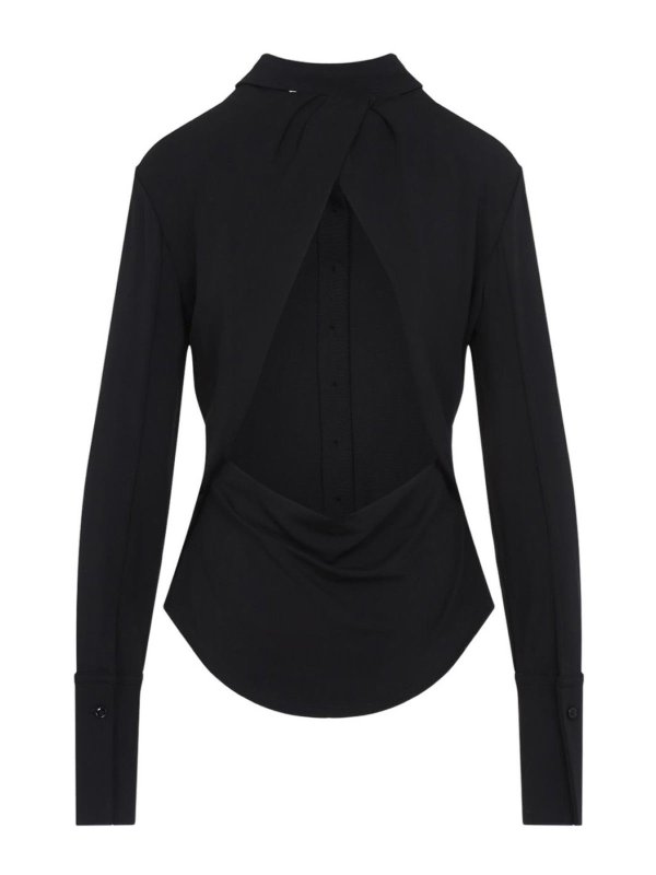 SPORTMAX: シャツ online - シャツ - 黒