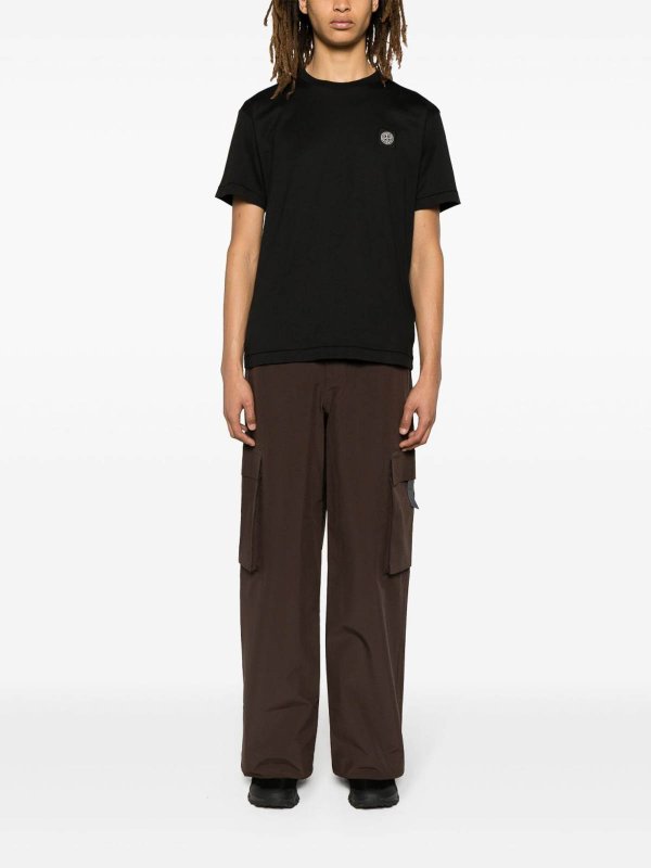 STONE ISLAND buy online T-shirt in cotone a bussola