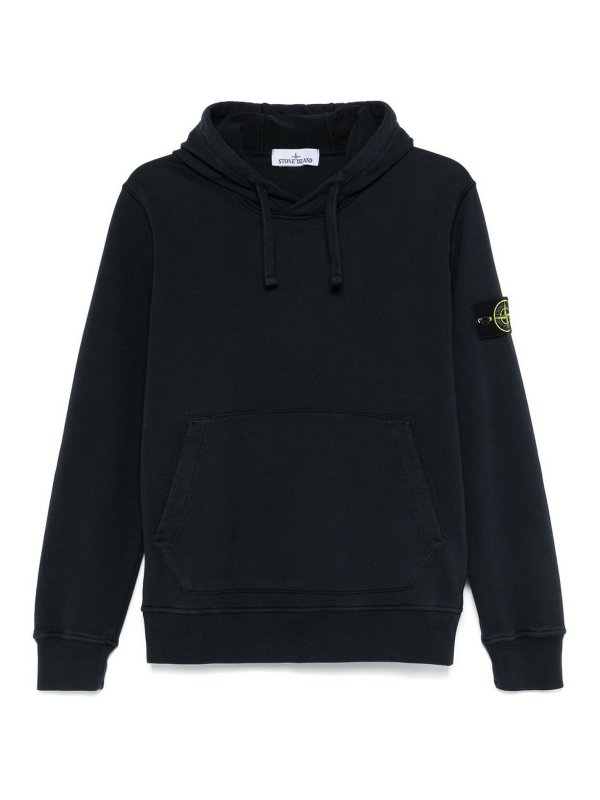 STONE ISLAND: スウェット＆セーター - スウェットシャツ/セーター - ブルー