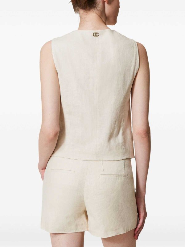 TWINSET: トラウザーショーツ online - ショートパンツ - ベージュ