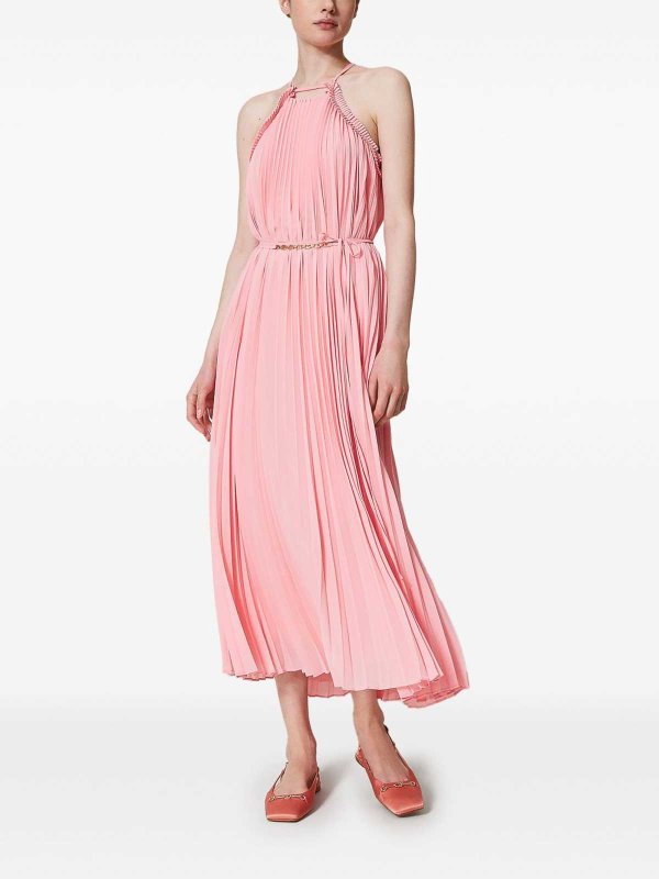 The Best Shops TWINSET: Maxikleider - Maxikleid - Rosa