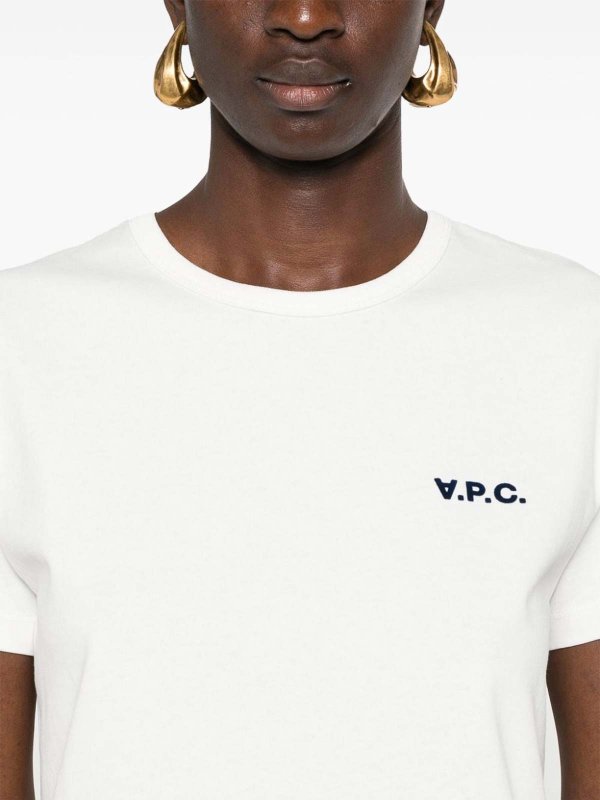 The Best Shops A.P.C.: Camisetas - Camiseta - Blanco