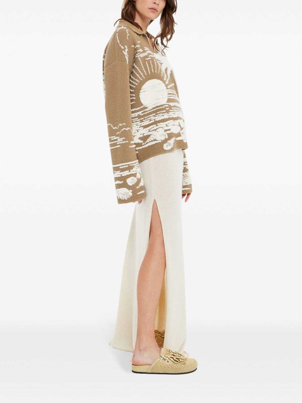 The Best Shops ALANUI: Polo - Marron Clair