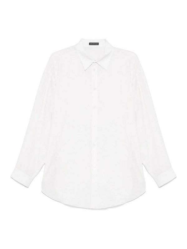 BALENCIAGA: シャツ - シャツ - 白