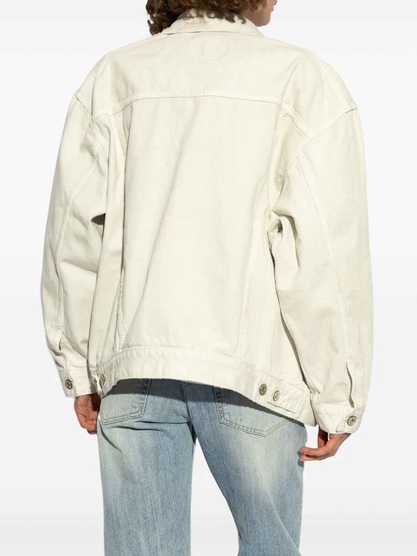 BALENCIAGA: デニムジャケット online - ブレザー - 白