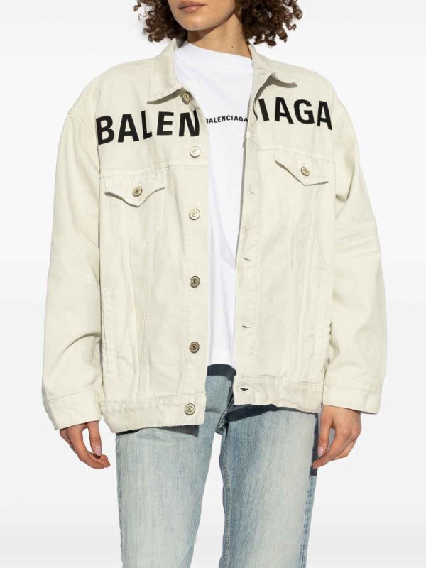 ブレザー - 白 shop online: BALENCIAGA