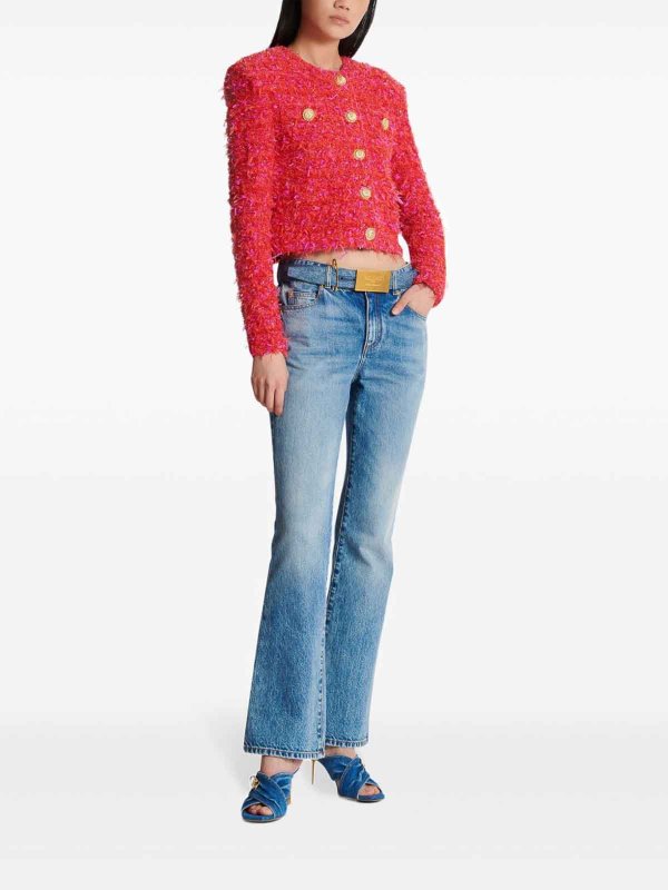 The Best Shops Balmain: カジュアルジャケット - カジュアルジャケット - ピンク