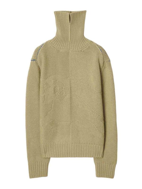 BURBERRY: crew necks - Ekd Cashmere Sweater