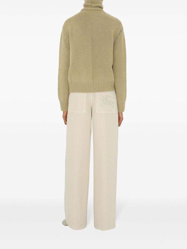 The Best Shops BURBERRY: crew necks - Ekd Cashmere Sweater