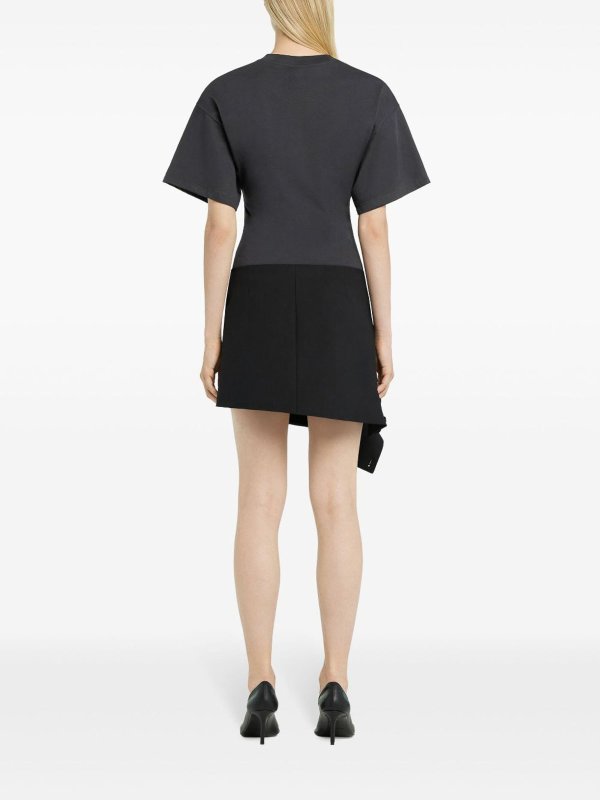 Courreges: t-shirts online - Printed T-Shirt
