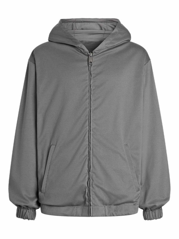 Chaqueta Bomber - Gris shop online: DOLCE & GABBANA