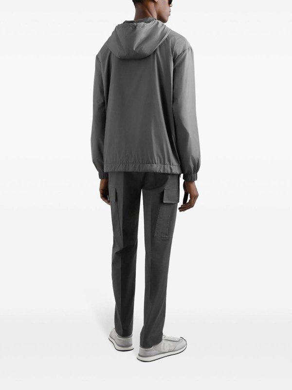 The Best Shops DOLCE & GABBANA: Chaqueta Bomber - Gris