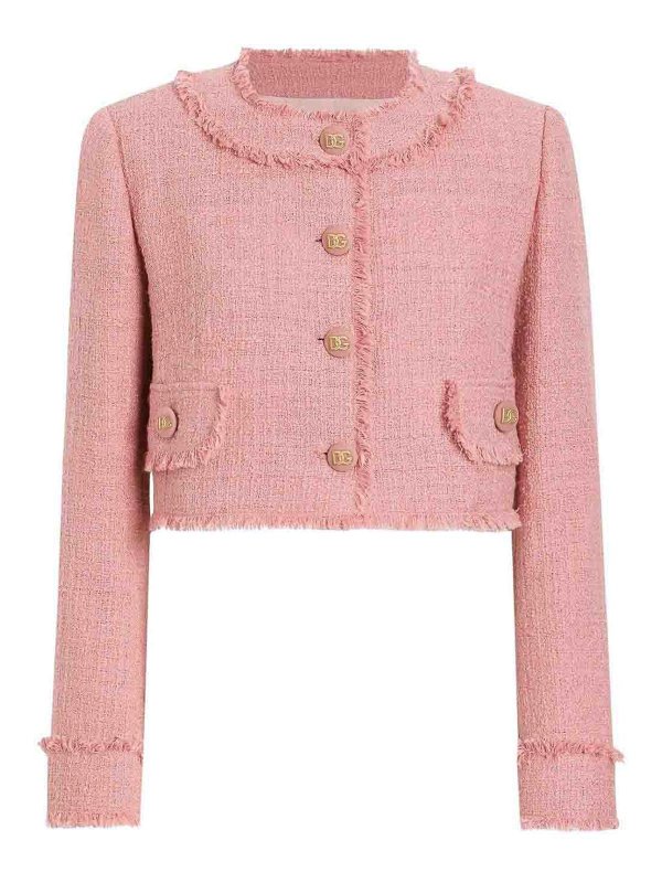 DOLCE & GABBANA: casual jackets - Tweed Jacket