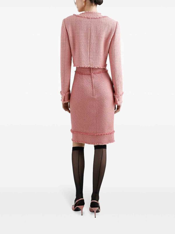 The Best Shops DOLCE & GABBANA: casual jackets - Tweed Jacket