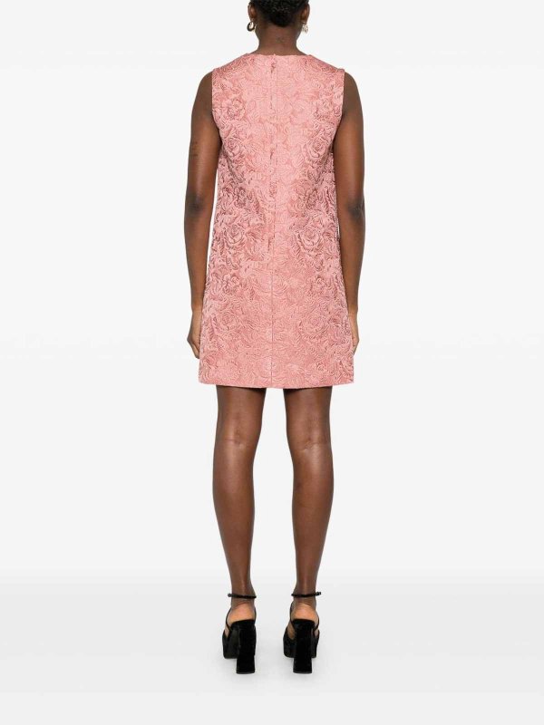 DOLCE & GABBANA buy online Short Floral Quilted Jacquard A-Line Dress