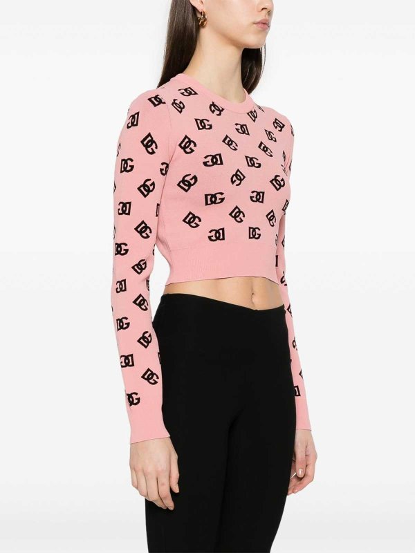 DOLCE & GABBANA buy online Pull Col Rond - Rose