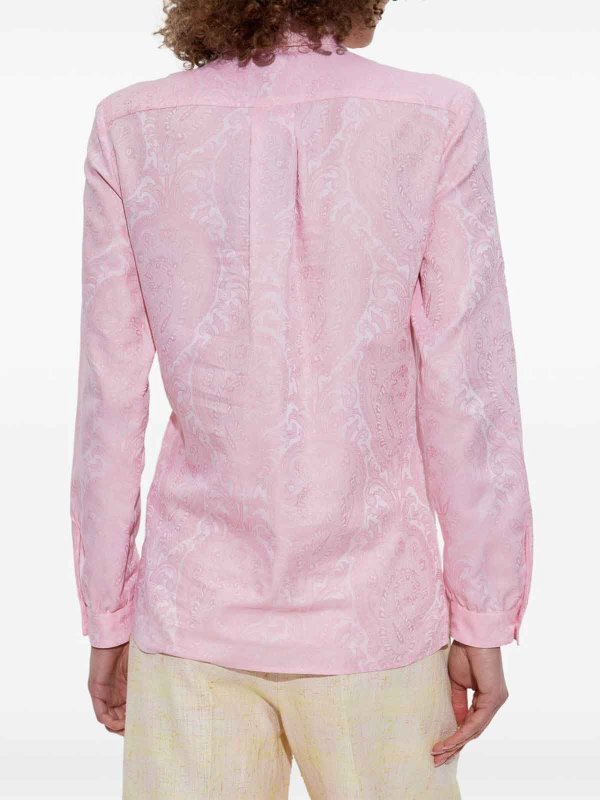 ETRO: Camisas online - Camisa - Color Carne Y Neutral