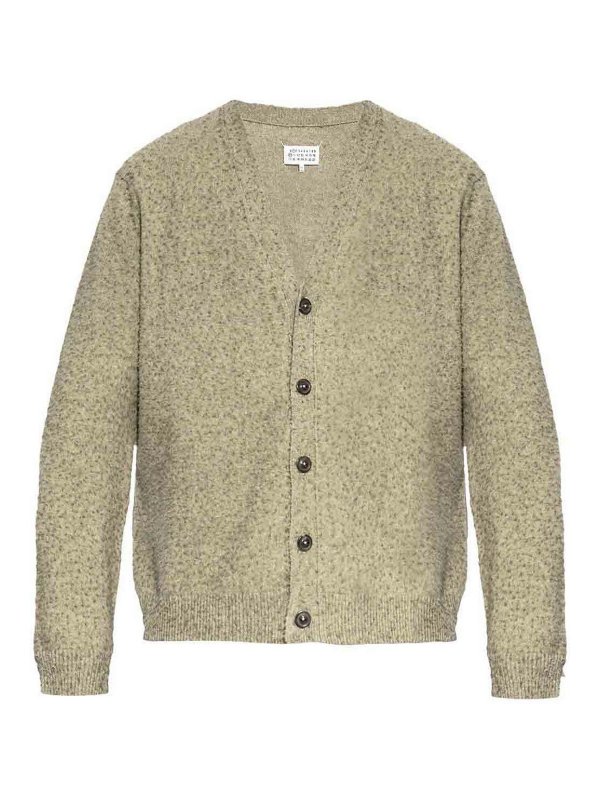 Maison Margiela: カーディガン - カーディガン - ベージュ