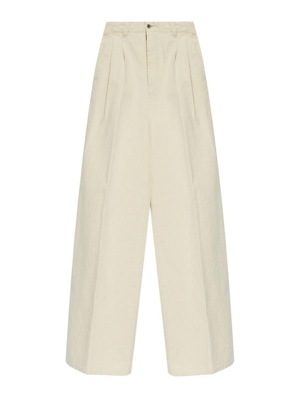 Maison Margiela: casual trousers - Trousers