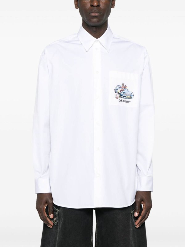 The Best Shops OFF-WHITE: Hemden - Hemd - Bunt