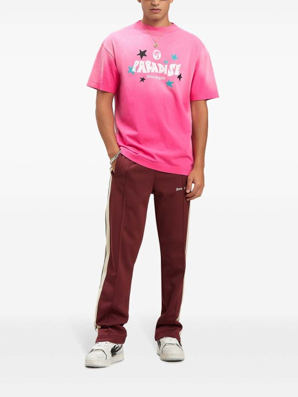 Palm Angels: t-shirts online - Paradise Palm T-Shirt