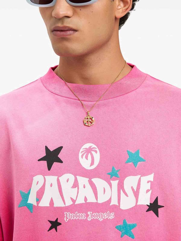 The Best Shops Palm Angels: Paradise Palm T-Shirt