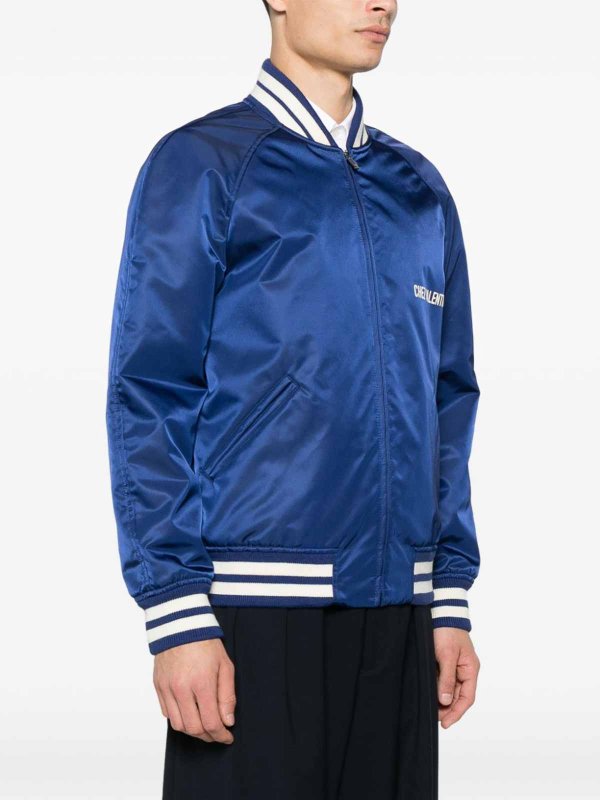 VALENTINO GARAVANI: Chaquetas Bomber online - Chaqueta Bomber - Azul