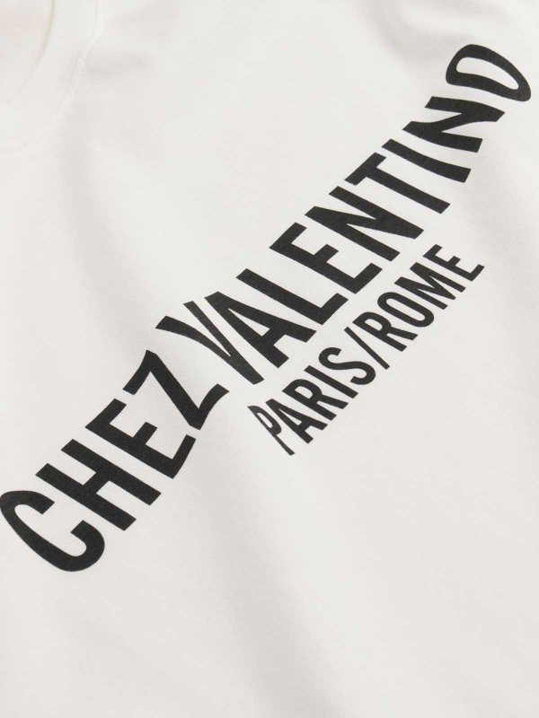 Chez Valentino Print T-Shirt shop online: VALENTINO GARAVANI