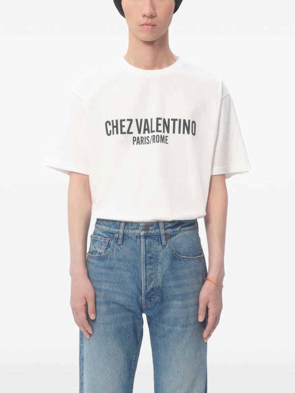 The Best Shops VALENTINO GARAVANI: Chez Valentino Print T-Shirt