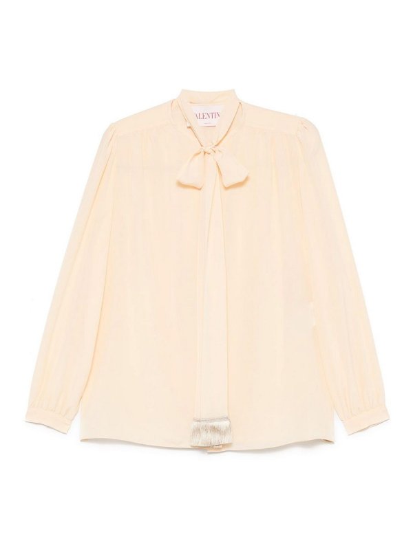 VALENTINO GARAVANI: shirts - Ruched Detailing Shirt